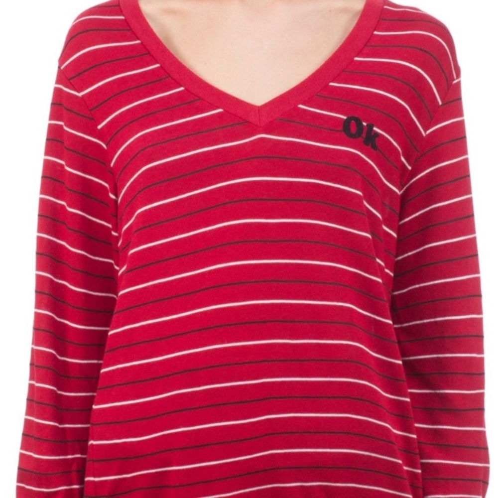 RARE! Wildfox “not ok” sweater S